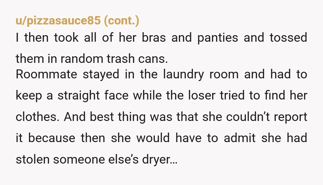 u/-tacostacostacos If I had to do dorm life again, I would set up a folding chair and not let that machine leave my eyesight. Study, read, have a party while...