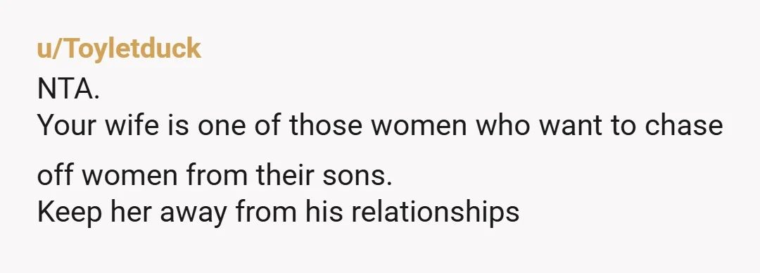 u/committedlikethepig I would ask wife at what point is he allowed to receive kisses from his significant other? 18? 25? 50? Never? Your wife is being way over the top,...