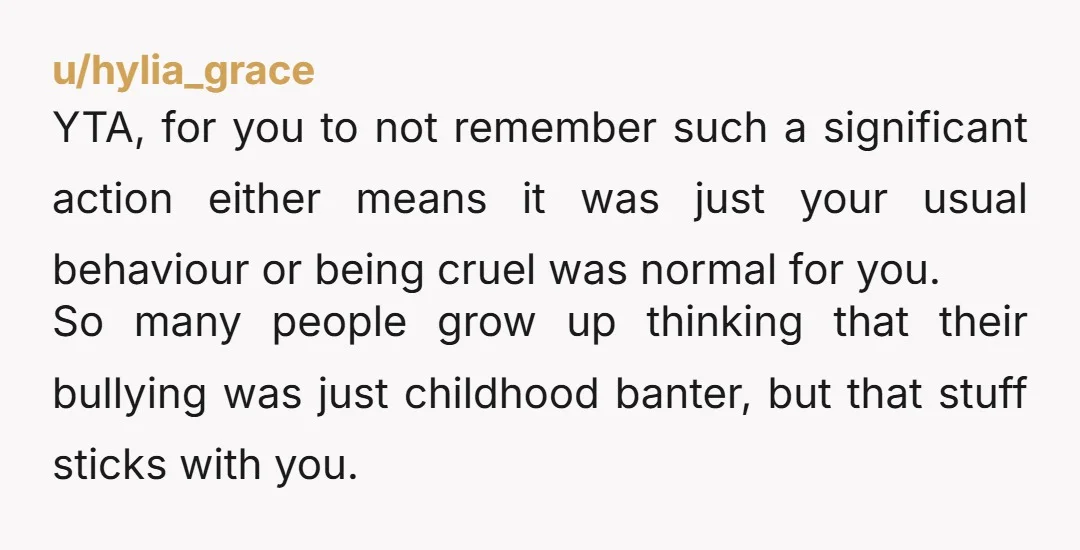 u/little_noxie
"he was just the funny guy from calss" is waht bullies think because they were never the one going home feling like that..