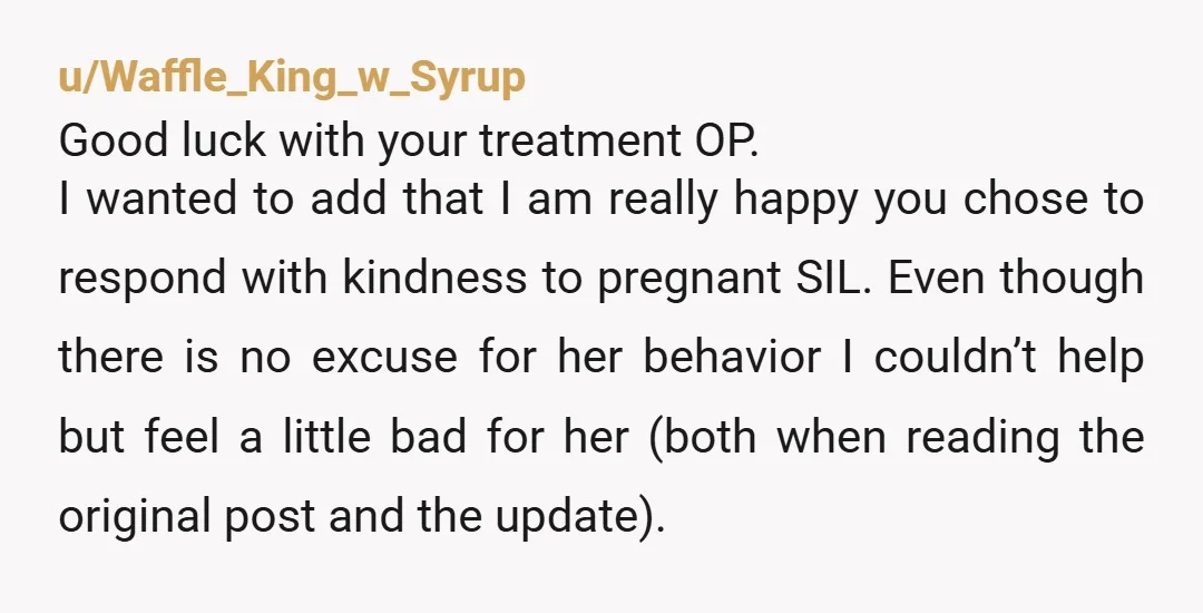 u/gafftaped OP you’re really the bigger person for apologizing and doing your best to make things work out like that. I want you to know though that you didn’t need...