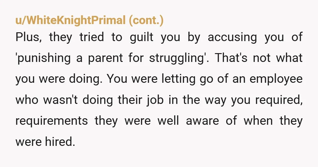 u/crazypaintinglady Way back when I was still working I was always the manager. Until I had my daughter. Once I had kids I turned into mush .. I couldn’t be...