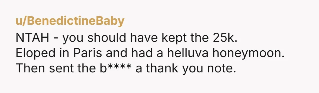 u/himewaridesu
Jesuuuuus. I look forward to reading about your introvert drama-free wedding!