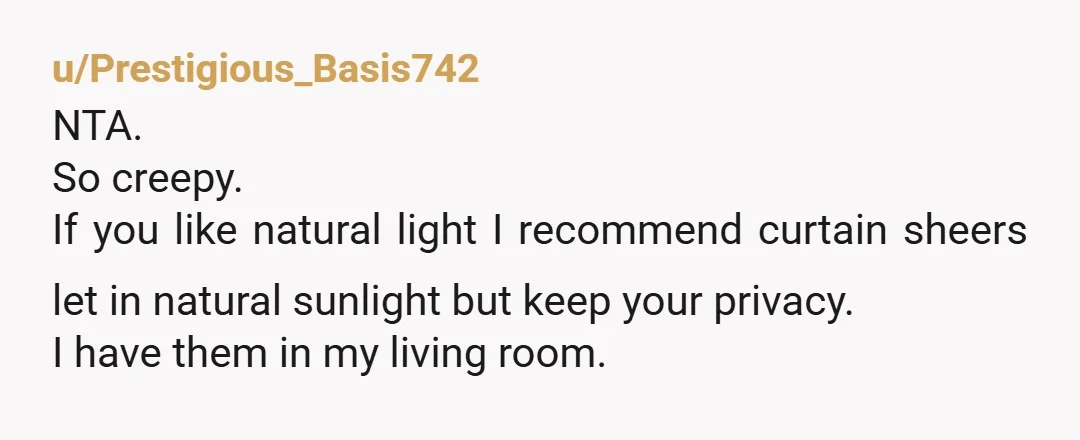 u/Noeat
just tell her something like "thank you for letting me know that your husband is stalking me. next time i will call cops on him and deal with it"