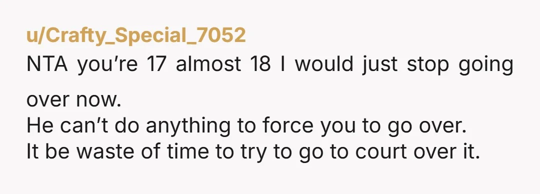 u/stephyska It’s not “all because of the “home wrecker”. You said yourself you’re dealing with a death, a friendship breakup, college decisions, anger etc. Making a therapy appointment was actually...