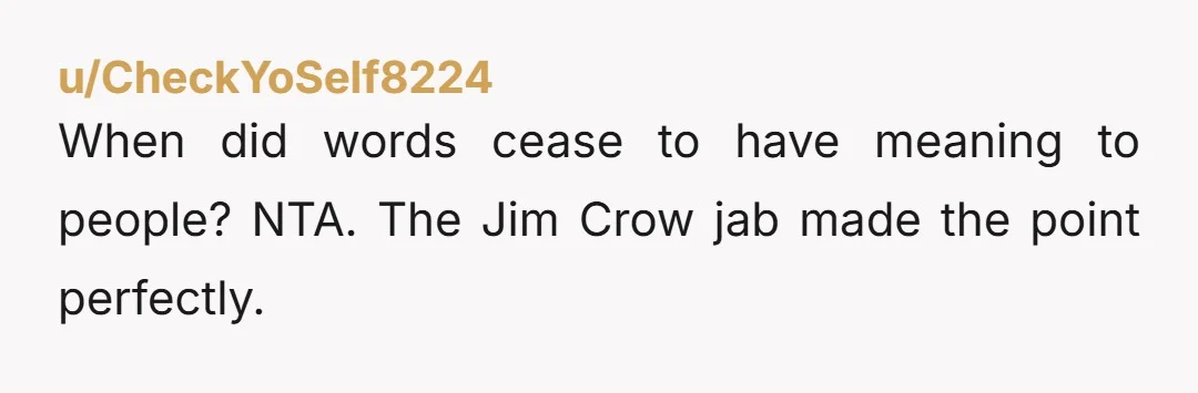 u/thea_perkins NTA. That kid had to live with the name for her entire life. She deserves to have someone stand up for her interests. And the middle name Antebellum is...
