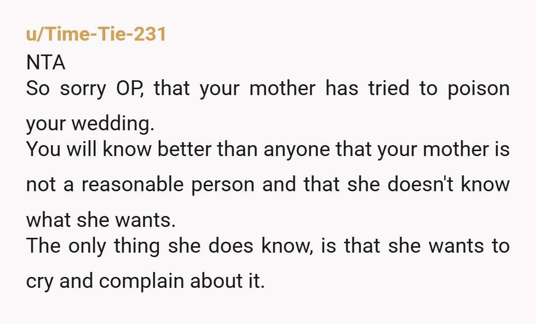 u/jimfish98 NTA- your mom is playing victim, do not apologize. Defend yourself if needed if brought up by family members, but otherwise just cut your mother off at this point....