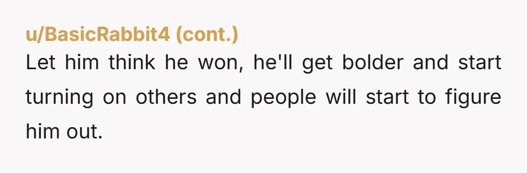 u/NHFNCFRE
He's a man,  you're a woman,  clearly you were in the wrong by challenging him /s.