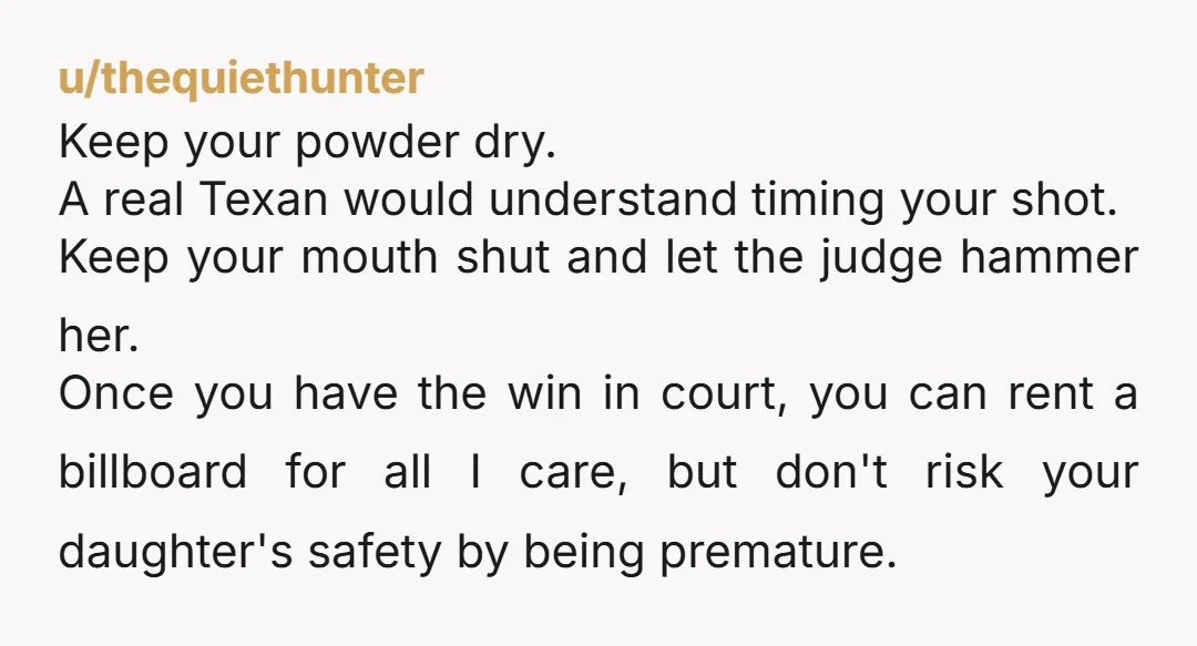 u/Sensitive-Club-6427 YTA Listen to your husband. Do the right thing for these children. Please refrain from badmouthing their mother, especially to them, but also to others. This will only come...