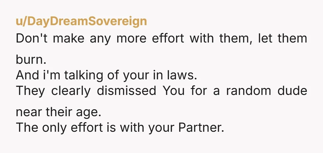 u/DependentBat5432
Let's get one thing clear is a power move, not a conversation. NTA.