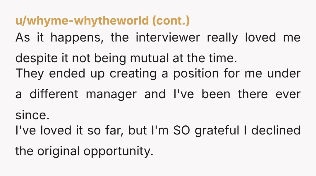 u/beelzebee This is a great reminder that the interview process goes both ways! We are also interviewing the companies