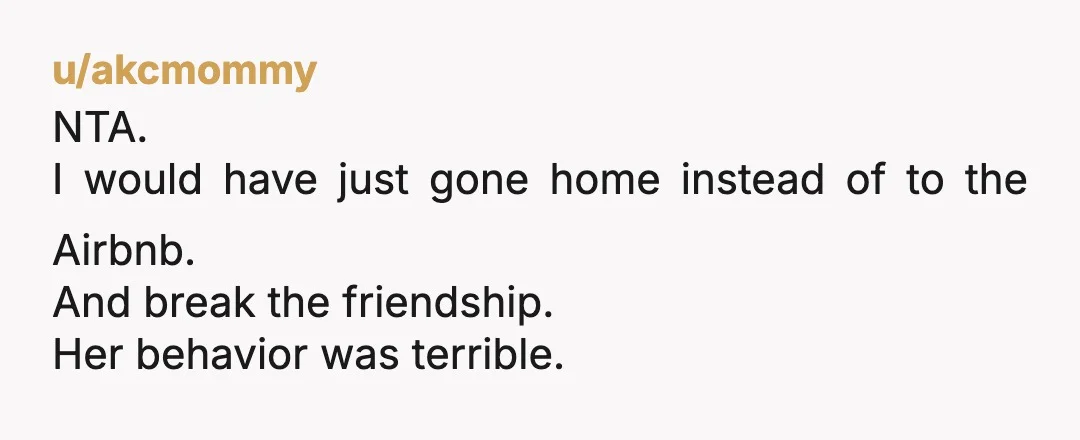 u/Zandor72 I am sorry to tell you this, but these people are not your friends. I dont know why they would do this to another person, but please consider going...