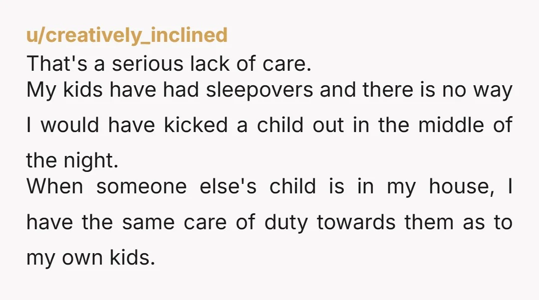 u/Redd1tS7ories Edit: My dad talked to my friends mom and she said she was asleep the whole time and didn’t even hear me throwing up. Her dad said he offered...