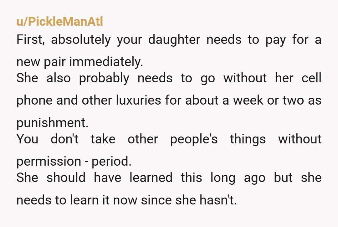 u/Known-Grapefruit4032 Of course NTA. Parents shouldn't shy away from teaching their kids proper values, just because there's pushback from the child or it's hard in the moment. You're at one...