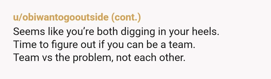 u/Jayybirdd22 Esh. There are ways to make accommodations without it being all or nothing. Take him shopping to find comfortable nicer clothes. Find something he likes but looks better than...