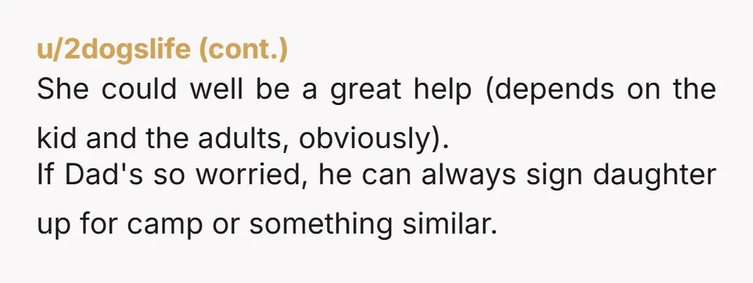 u/EibhlinOD
NTA.  That’s his issue to deal with, not yours.
