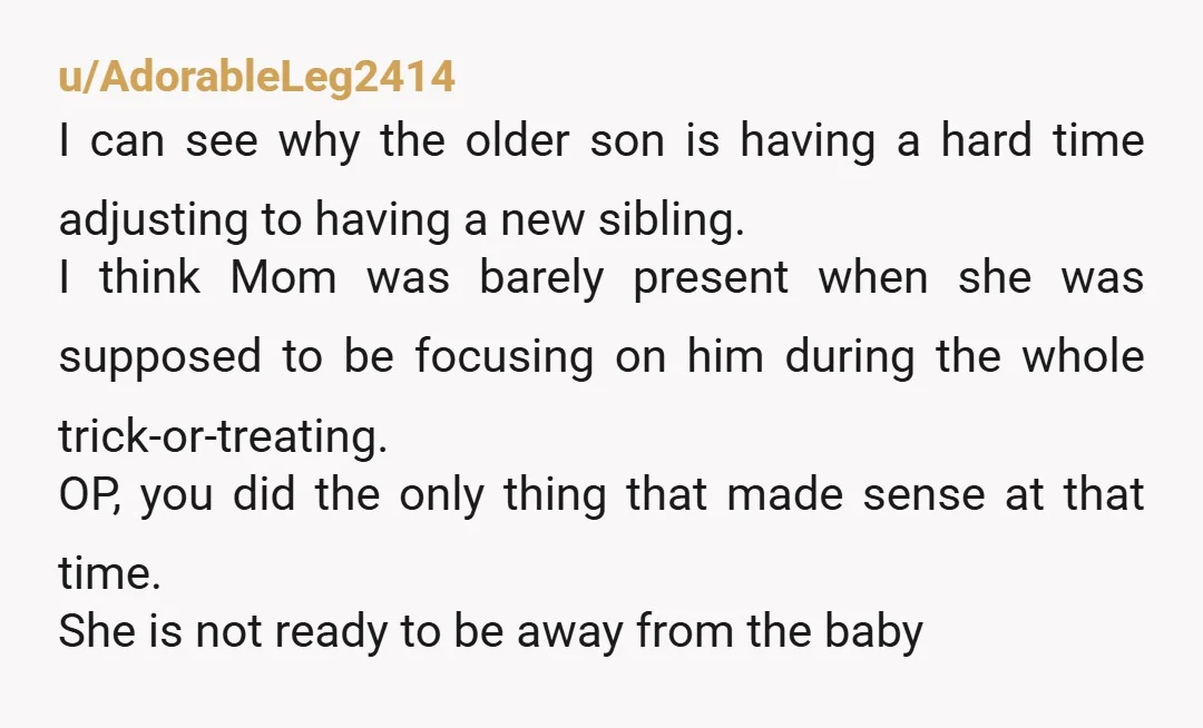 u/Head-Emotion-4598 You are NTA. The only thing that I think I would have done differently is to warn her: "A, the baby and I \need\ to go to sleep and...