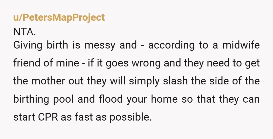 u/Active-Anteater1884 NTA. It would have been great if you were comfortable with the process, but I can envision 10,000 things that legitimately might make you nervous. A suggestion, though: as...