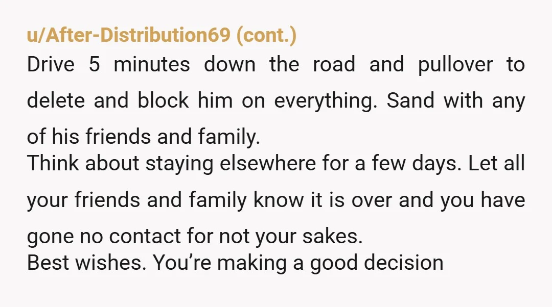 u/wussgawd
Nothing ends gracefully.  Just end it.  He cheated on you.  He doesn't deserve gracefully.