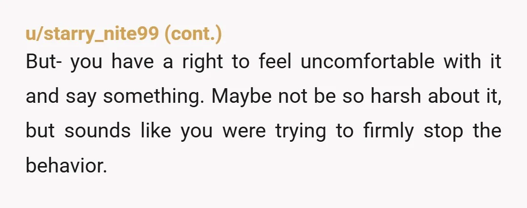 u/sincline_ NTA and I wish I had your balls LMAO. I’m going to assume the women doing this are in the Gen X to Boomer age range— a lot of...