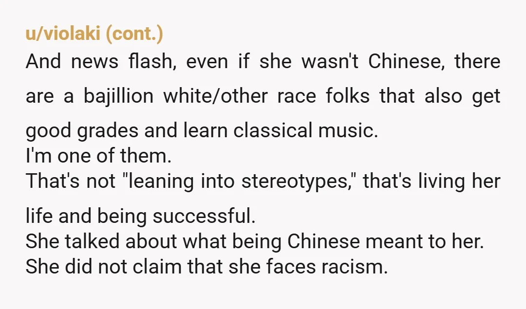 u/cthulularoo YTA, it takes no energy or hassle to mind your own business.  Whether you agree with her assertion or not, she had a point.  You don't need to gatekeep...
