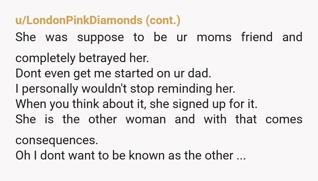 u/LL2JZ I wouldn't stop but thats because I would be super petty and bitter. Im angry FOR you and feel youre justified. Maybe that's immature but honestly they dont deserve...