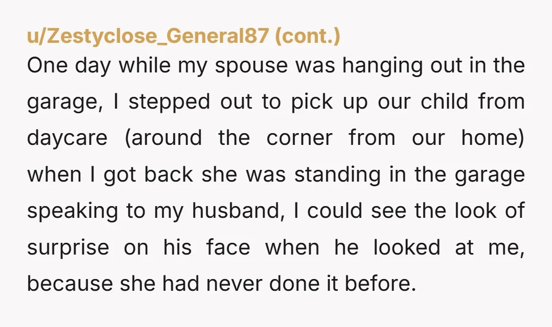 u/Impossible_Nebula_33 Why were you trying to be friends with someone for two years when they were not interested? Seriously are you okay? Also just tell your husband not to talk...