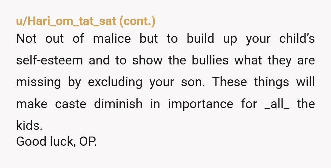 u/hummingbird7777777 NTAH. You had no idea this would be relevant in his new country, nor would it be relevant in his former community. Those families who are making it relevant...