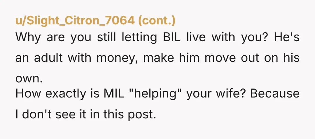 u/DrABCommunityMD In this situation it's easier to just give up Just have no expectations of the brother-in-law and it's easier to kind of let go and compartmentalize that part of...