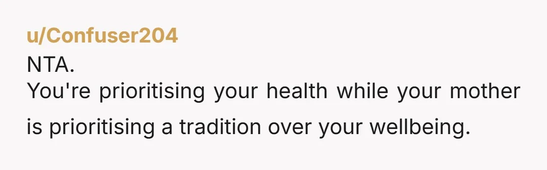 u/Agnes_Nutter2020
NTA, I'm sorry you're going through this with such heartless family members xx