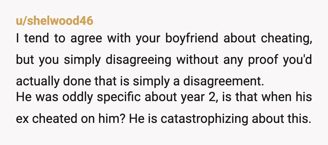 u/kbenti NTA and he is NTA. Hypotheticals are a mental trap. Usually, they setup a premise that assumes you can fully understand what it's like to be in that situation,...