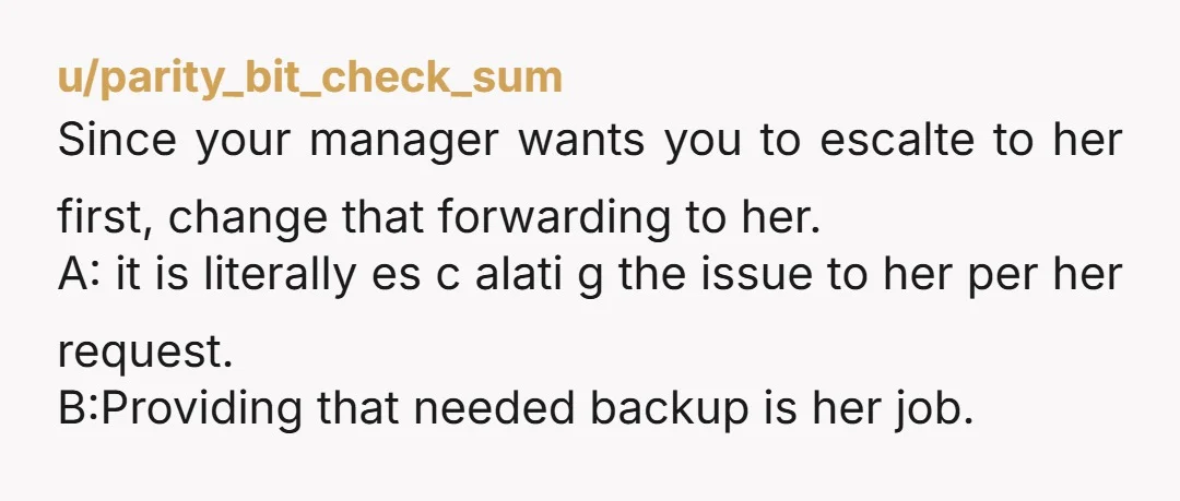 u/BigRedJeeper NTA - I can’t believe your manager sided with him…oh yeah I can!
