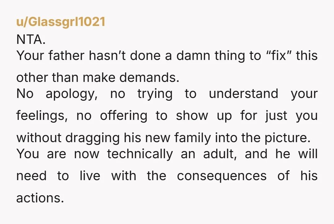 u/Mission-Panda856 There’s a lot of pain and hurt in ops post. I think whether or not YAH is irrelevant. I would suggest seeking out a therapist/counselor, to move beyond this.