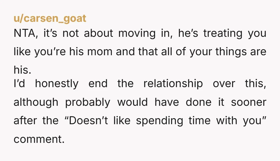u/LStocker1 NTA, like you literally pay for everything and it’s totally fair to want him to either help out or not be there all the time. He’s acting super entitled...