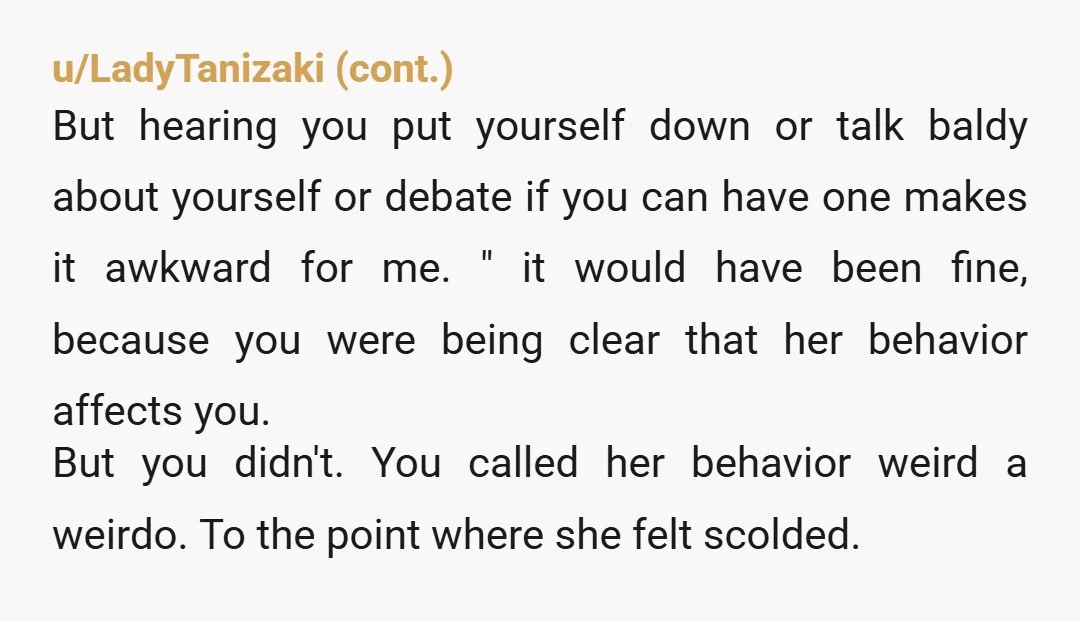 u/Brilliant-Owl-5609 NTA Honestly these kinds of people infuriate me like it gives pick-me energy tbh