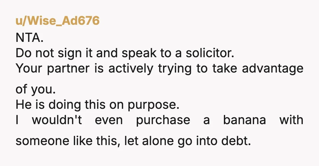 u/thatstarangel
If you are set on staying with him, ask him to put money in a trust for the baby. 
Being single is easier, but choices and all that. 