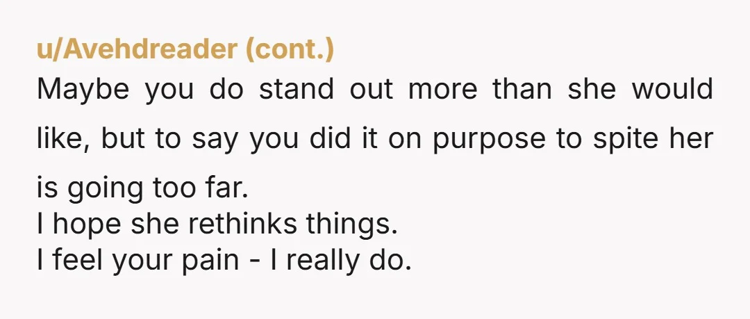 u/Typical_Recording_99 C4-C7 and L6-S1 here. If it will make my back flare I ain’t doing it. End of discussion. Sister is an entitled brat.
