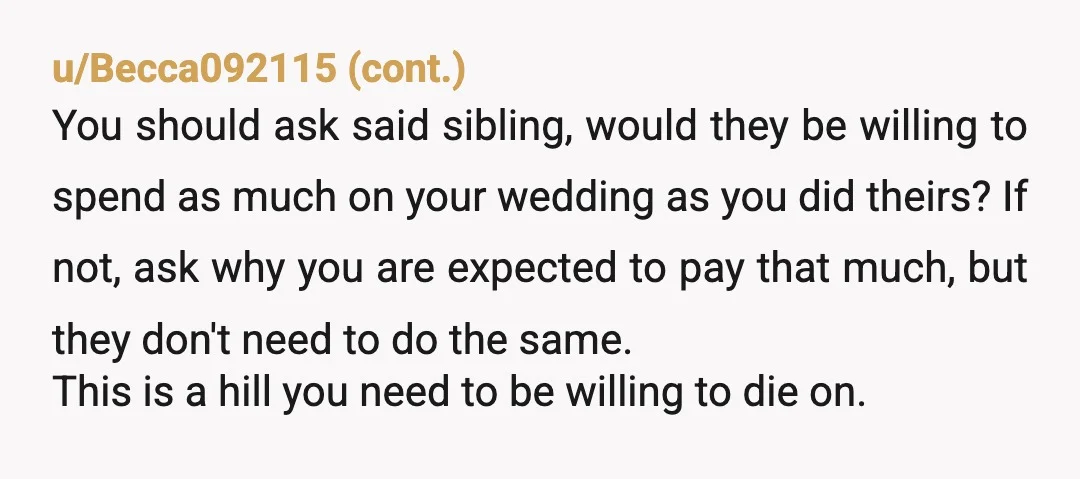 u/Ok_Tea1829 There is nothing wrong about not going. Everybody can choose what kind of wedding they want. But when its a destination wedding, they should also accept that some people...