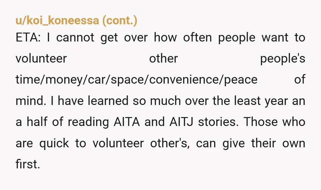 u/your-mom04605 NTA There’s no universe in which you are wrong. You all agreed on terms (you’re paying extra for a private space); she doesn’t get to change the terms now...