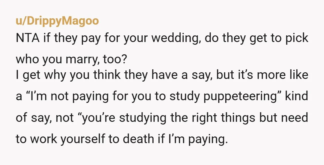 u/nblackhand Info: Was she willing to pay for an extra year, which it sounds like based on the school's requirements would have been necessary in order for you to do...
