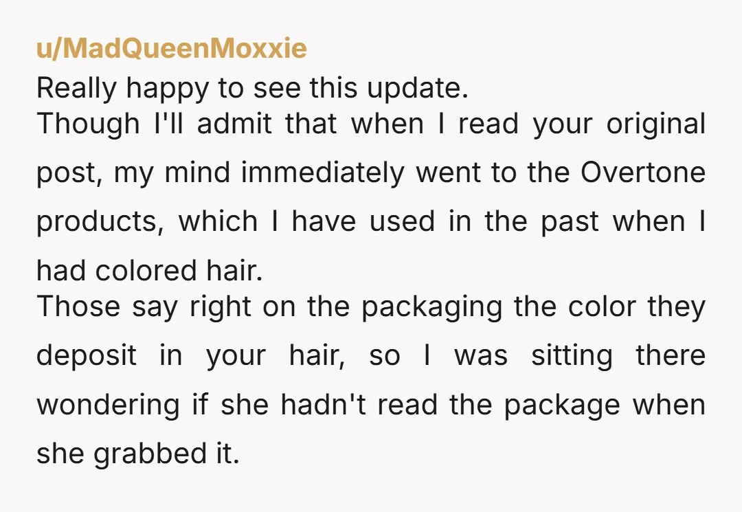 u/Accurate_Emu_122 Your second paragraph had me rolling! Glad it all worked out.