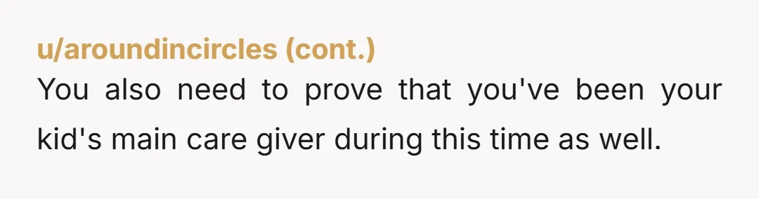 u/hellomynameisrita Not Wrong if she wants to separate and eventually wants a divorce, she needs to accept that comes with a financial cost. even if you make more than she...