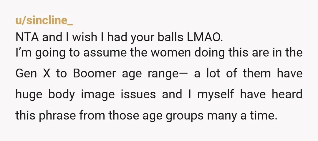 u/JayyHGG You are NTA and ignore folks here who say that you are. I didn't find it particularly rude what you said to that woman and also, she lied when...