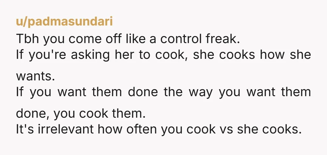 u/razzledazzle626 YTA for caring more about a specific meal you want than anything about what your wife wants with the situation. Have you even asked her why she doesn’t want...