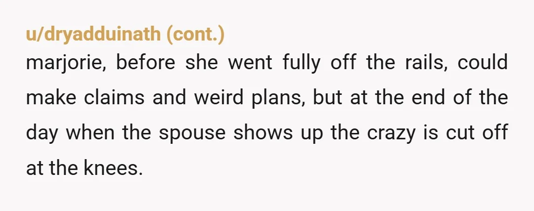 u/jayclaw97
Am I the only one who imagined Marjorie looking like Marjorie Taylor Greene?