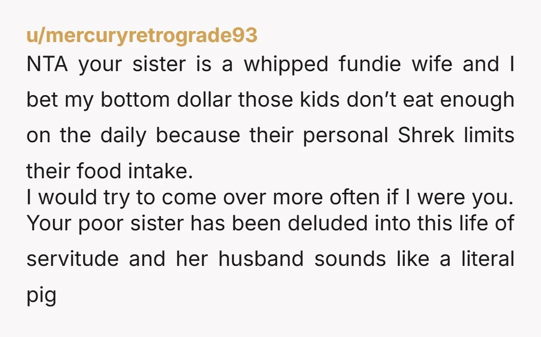 u/No_Scarcity8249 Wow.. this seems a little deeper than whether you’re the AH. One dominoes size pizza for two adults and four kids? It’s not just that he got four slices…...