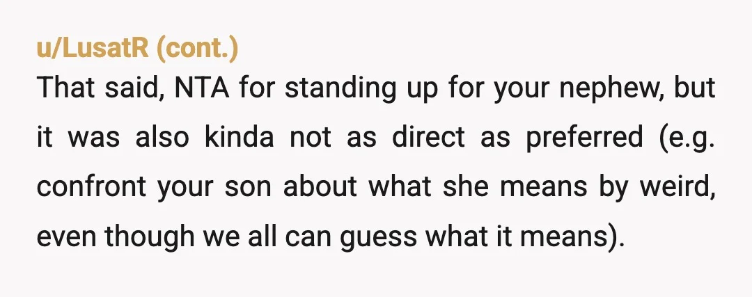 u/StarGlass8859 Yta Your reaction to them being too immature was to do something immature. You could have tried having a conversation but you escalated it, causing an immediate reaction, that...