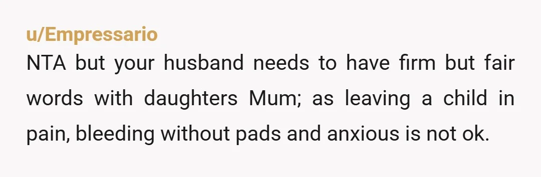 u/Ok_Chemistry6317 You are not the AH, but your husband certainly is. He needs to step up and advise his ex that HE didn't want his daughter suffering all day and...