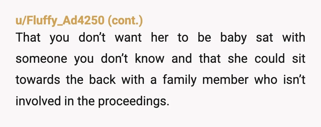 u/CrazyOldBag
INFO: Just how old are the other children? You keep saying in the same age range; what are their actual ages?
