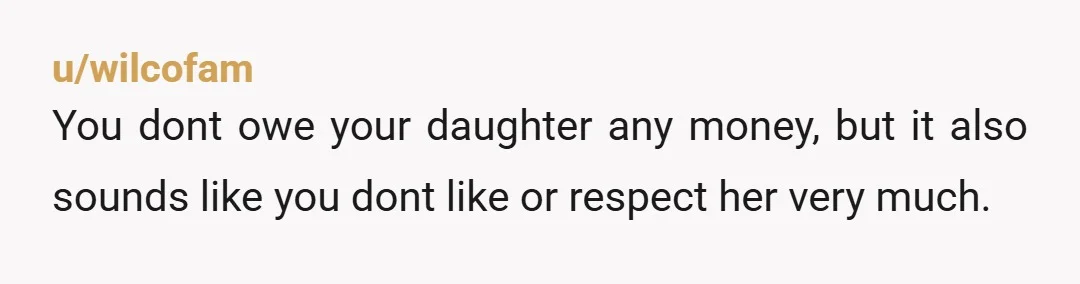 u/Due_Sea_3599 ESH.. it sounds to me that you’re still angry at her for not doing what you wanted her to do when she was picking colleges. Almost like you’re getting...