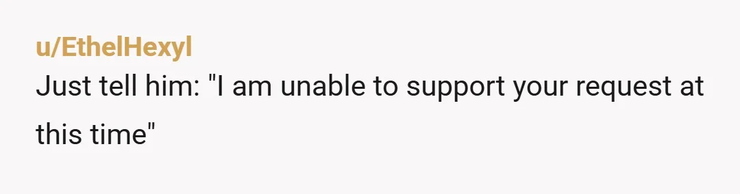 u/shadowyassassiny
It’s absolutely your name, no matter who it came from.
Don’t let him talk you into changing it!!